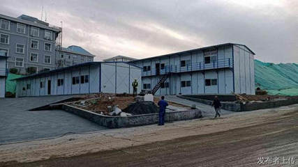承建西安藍田臨建房項目搭建活動房宿舍