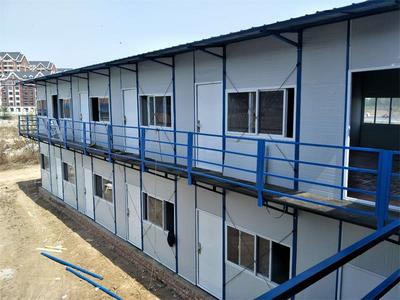 保定蓮池搭建彩板活動房 工地臨建房 輕鋼結構安全板房