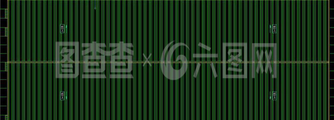 230×90米鋼構廠房 屋面彩板布置圖片